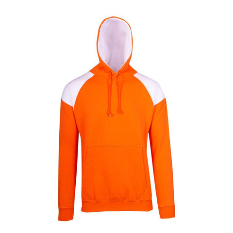 Mens Shoulder Contrast Zip Hoodie