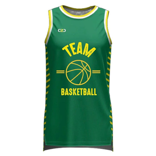 Custom Boomers Slimfit Hp Split Basketball Singlet