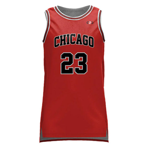 Custom Chicago Slimfit Hp Split Basketball Singlet