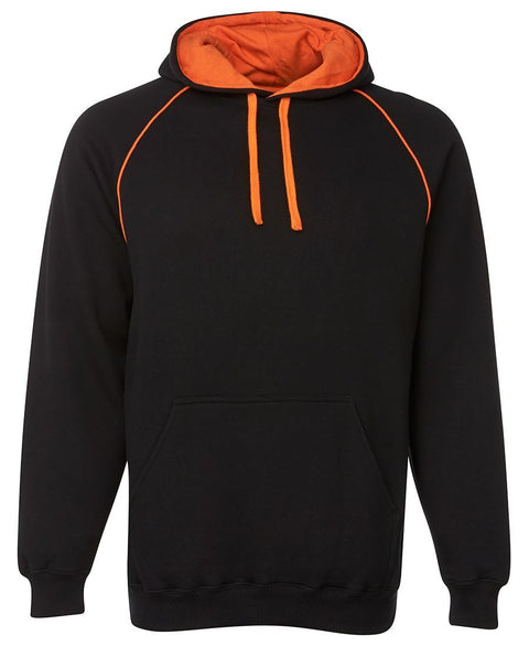 Contrast Fleecy Hoodie