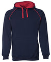 Contrast Fleecy Hoodie
