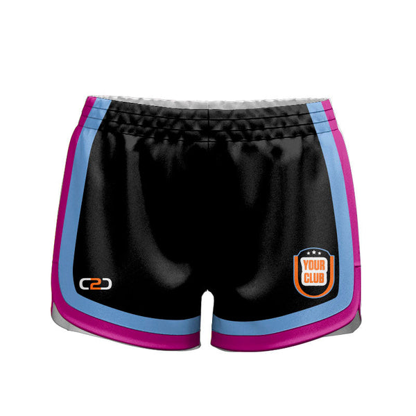 Custom Ladies Shorts FIESTA 7.5CM Front View