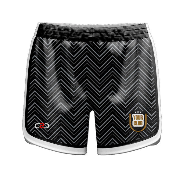 Custom Ladies Shorts Nets 13CM Front View