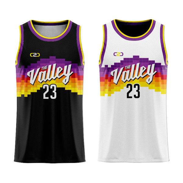 Valley Core Reversible Basketball Singlet Front View